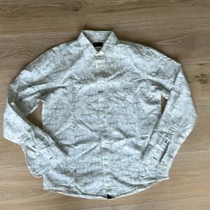 Untuckit Mens Button Down Casual M